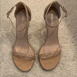 Stuart Weitzman Nudistsong Ankle Strap Sandal 5.5